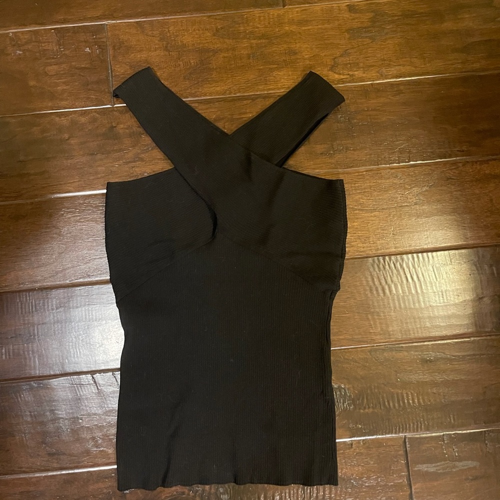 Massimo Dutti Black Shirt